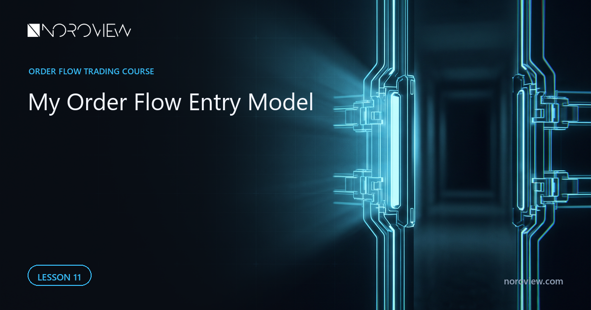 11. My Order Flow Entry Model, Step by Step